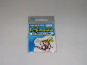 gamakatsu octopus light wire hook size 1 red 8 per pack 341310 drop shot trout