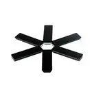 Pot Mat Dish Placemat Coaster Folding Heat Insulation High Temperature Pots7745