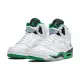 【NIKE 耐吉】NIKE Air Jordan 5 Retro Lucky Green 經典 AJ5 女款 白綠 DD9336-103