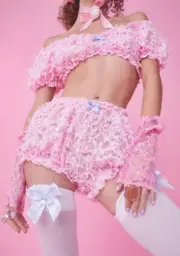 [Sugar Thrillz] Renaissance Romance Bow Bloomers