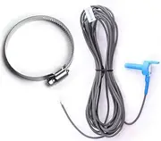 Optimum Pool Technologies 7790 Water/Air/Solar Temperature Sensor Replacement for Jandy - Replaces 7790 - Includes 2" Pipe Clamp