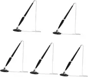 jojofuny 5pcs Desktop Signature Pen with Chain Professional Ballpoint Business Pen for Office Bank Hotel and Restaurant Use Smooth Writing Experience with Easy Refill Replacement