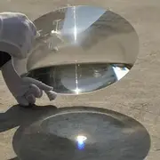 300mm PMMA Solar Focusing Fresnel Lens Large Round Concentrator Magnifier 120/180/220/360/2000mm Focal Length(300F400)
