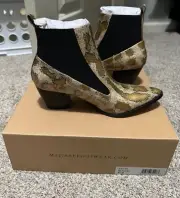 Coconuts by Matisse Kyoto Snake Print Bootie Size 6.5 Brand New w/Box
