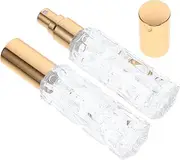 AUTSUPPL Professional Kit 2pcs Glass Bitters Bottles Mini Spray Bottle Cocktail Dispenser Perfume Spray Espresso Refillable Atomizer