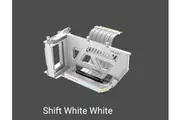 Antec Adjustable Vertical GPU Bracket/PCIE 4.0 Riser Cable - White [AT-ARCVB-W190-A-PCIE4-RTX4]
