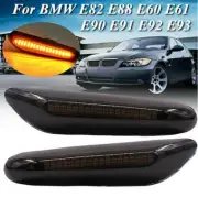 2X Dynamic LED Side Marker Turn Signal Light For BMW E90 E91 E92 E93 E60 E46 E82 (for: BMW)