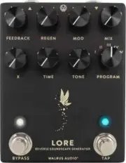 Walrus Audio Lore Reverse Soundscape Generator, Black 2024
