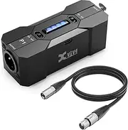 Xvive P1 Phantom Power Supply XLR Cable,Up to 40 Hours of Use,Rechargeable for Condenser Microphones,Mic Preamp,Shotgun Mic