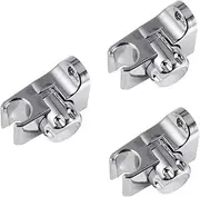 Shower Head Holder, Shower Sprayer Suction Shower Holder Shower Head Bracket Suction Shower Head Holder Shower Bracket White Socket Household (Color : Silverx3pcs, Size : Mediumx3pcs)