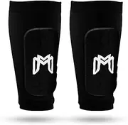 Mini Shin Guards Soccer – Built in Mini Shin Pad Sleeves for Mens, Women, Teens – Small Shin Guards, Perfect for High Level Players - Lightweight, Breathable