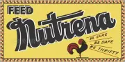 NUTRENA FEEDS FEED STORE VINTAGE OLD AG FARM SIGN REMAKE ALUMINUM SIZE OPTIONS