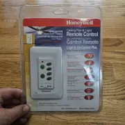 Honeywell Universal Smart Sync Ceiling Fan & Light Wall Control 40014 New Sealed