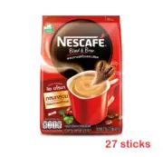 Nescafe' 3in1 Instant Coffee Mixed Blend & Brew Rich Aroma, 27 sticks