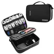 Cable Electronics Data Line Case Waterproof Organizer Travel Bag Dacron Storage