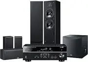 Yamaha YHT-2A 5.1ch Home Theatre Package with Bluetooth, Black