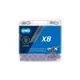 KMC X8 EPT 8速鏈條~EPT防鏽鍊條 防銹技術(銀色)(新款上市)[03000683]