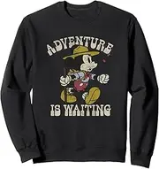 [Disney] Mickey & Friends Camping Mickey Adventure Is Waiting Sweatshirt