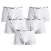 Bonds 5 Pack White Mens Guyfront Trunks Briefs Boxer Shorts Comfy Undies Underwear MZVJ