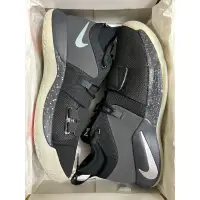 在飛比找蝦皮購物優惠-Nike PG 2.5 黑灰 螢光底 綁帶 實戰籃球鞋