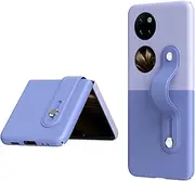 Phone Screen Protection Slim Case Compatible with Huawei Pocket2 with Adjustable Wrist Strap and Lightweight Design, Luxury Hard PC Shockproof Protective Cover Soft Wristband Handheld Phone Case phone