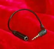ADAPTER TRS 1/8" 3.5mm Male Plug to 2.5mm Male Plug SET OF 4