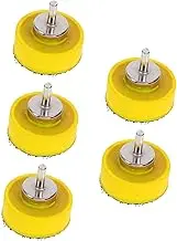CATIEBYE 5pcs Efficient Pneumatic Sanding Tool Multi-purpose Sanding Discs Abrasive Accessories Drill Buffing Pad For Metal Woodworking