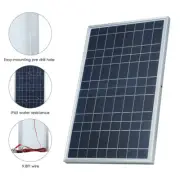 15W 12V Solar Panel Portable Power Trickle Battery Charger Maintainer Waterproof