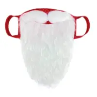 在飛比找蝦皮購物優惠-口罩式大鬍子 聖誕老人口罩鬍子新品面具搞怪裝扮白色聖誕口罩式
