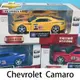 Chevrolet模型車 GM彩繪版 (23號白盒)1:38/一台入{促199} Chevrolet Camaro 大黃蜂模型車 Chevy Bumblebee 迴力車 合金車~生23