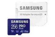 Samsung - Pro Plus 256GB microSDXC Memory Card with SD Adapter NEW SEALED