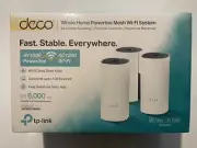 Tp-Link Deco P9 Ac1200 + Av1000 Whole Home Powerline Mesh Wi-Fi System. Sealed