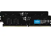 Crucial 16GB 32GB 64GB 288Pin DDR5 5600 PC5 44800 UDIMM Memory Model Kit LOT