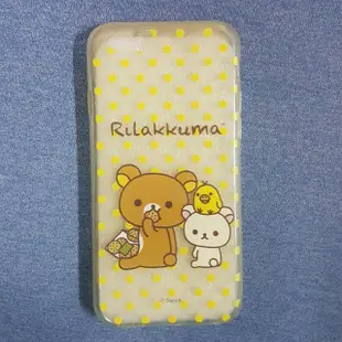 Rilakuma拉拉熊懶懶熊iphone6 6s透明手機殼