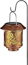 Solar Lanterns - Solar Lanterns Garden Path | Hummingbird Solar Decor | Metal Art Waterproof Lamp Garden Decor | Outside Decorations for Patio Lawn Porch Pathway Tabletop Accessoriess