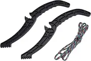 AmazingJul 1 Pair Ski Sleds Brake Pads for Winter Sports Sledding Skiing Major Grip