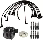 ACDelco Ignition Kit Distributor Rotor Cap Wire Spark Plugs For C30 C3500 V8 5.7