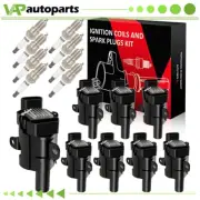 8 Round For 2003-2004 Chevrolet SSR 5.3L V8 Ignition Coil & Spark Plug (for: Chevrolet)