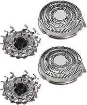 Replacement Shaver Heads Blades, Compatible For Philips, Shaver HQ9 AT751 HQ8240 HQ8250 HQ9070 HQ9160 HQ9170 HQ9190