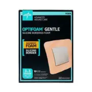 Medline Optifoam Gentle Foam Wound Dressing 3" x 3" Box of 10 -MSC2033EP