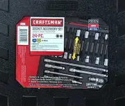 Craftsman 24 pc Reach and Access Socket Accessory Set Model 9-30024 Brand New!!