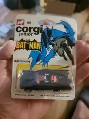 Corgi Junior #69 Batman "BATMOBILE " NEW MADE IN GREAT BRITAIN.