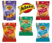 Ādažu Coated Peanuts Variety Snacks bacon and cheese, blue cheese, Mexican Salsa