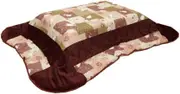 Extra Rabbit Pattern Kotatsu Thin Futon Haikara Usagi Color Rose Size 78.7 x 114.8 inches (200 x 290 cm)