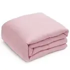 Topcee Weighted Blanket (15lbs 48"x72" Twin Size) Cooling Breathable Heavy Bl...