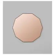 Flynn Mirror, Black/Dusk Geo