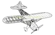 Rearwin Speedster M6000 30" Inch WS RC Model Airplane Plans & Templates PRINTED