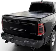 Calffree Hard Tri-Fold Truck Bed Cover Compatible with 2009-2025 Dodge Ram 1500 & 2500 6' 4" Bed Without Ram Box (76.3")