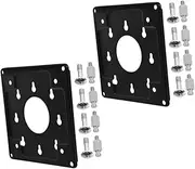 Homoyoyo 2pcs PC Monitor Mount Cold Rolled Steel Wall Bracket For Computer Screen For Office Home Gaming