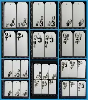 White Chipboard Embellishments - Tags - Collection Four